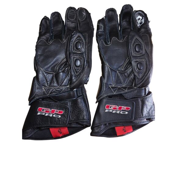 GP Pro Dragon Rider 2 Gloves Both Right Hand, one Large, One X Large Excellent - Picture 3 of 4